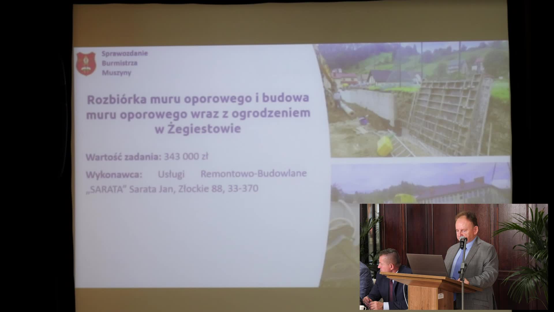 LXI Sesja Rady Miasta i Gminy Uzdrowiskowej Muszyna (28.09.2023)