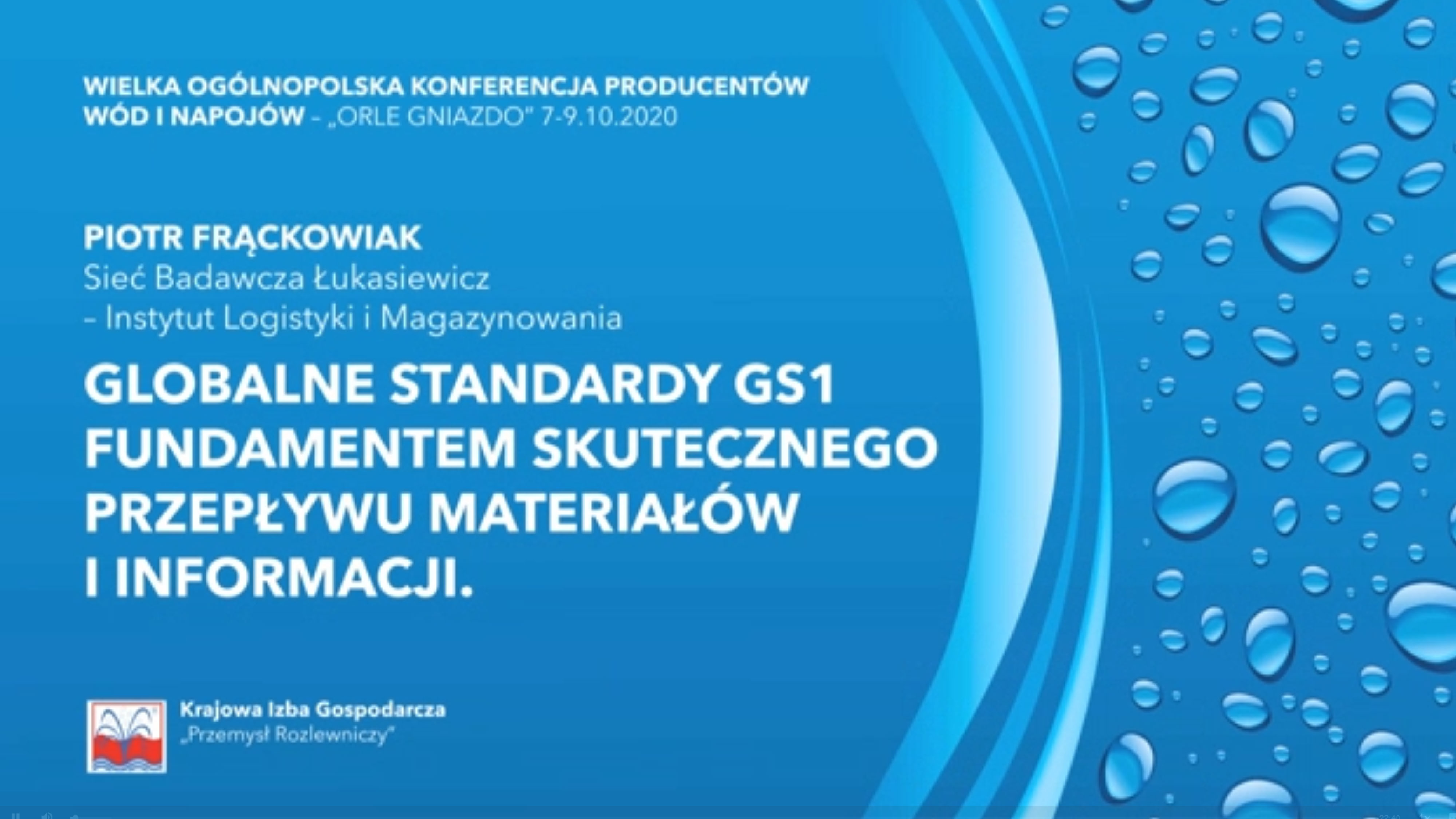 Piotr Frąckowiak:  “Globalne standardy GS1 fundamentem skutecznego przepływu materiałów i informacji