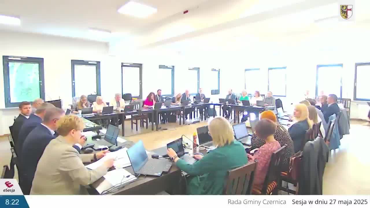 XV Sesja Rady Gminy Czernica - 22 maja 2025 r.
